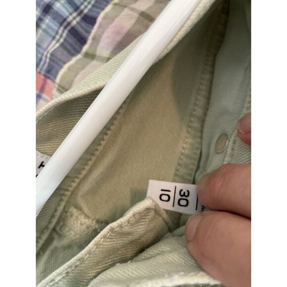 Made and Loved LOFT Jeans Womens Size 30 / 10 Skinny Green - Picture 4 of 7